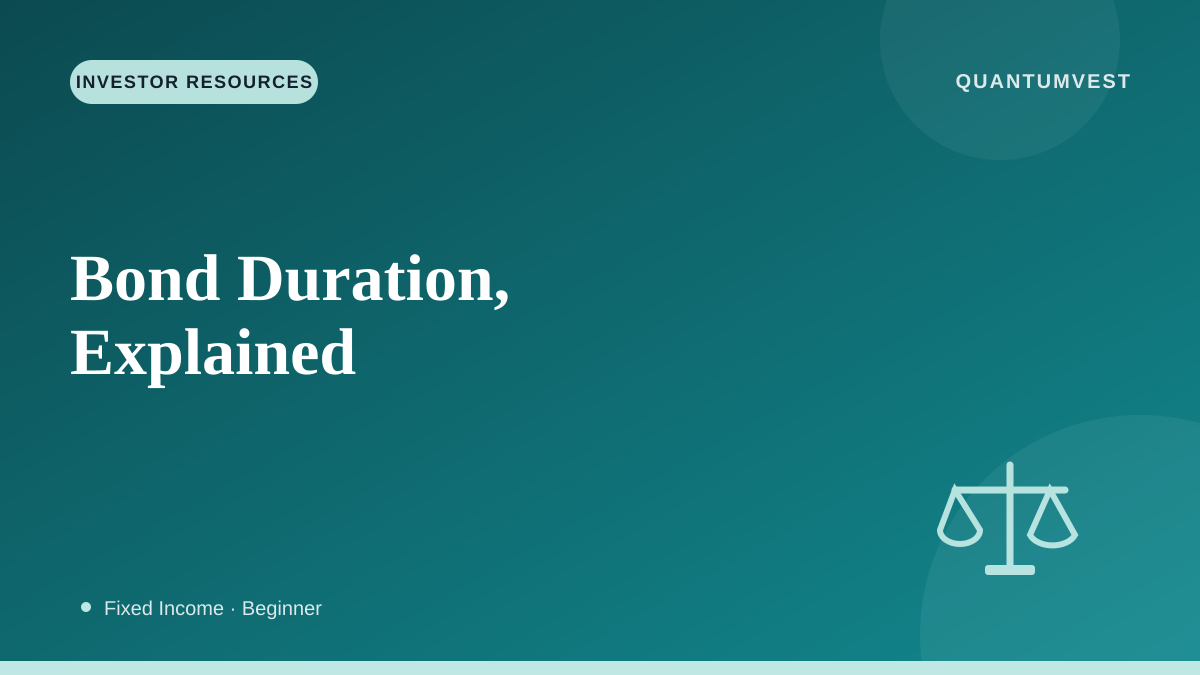 Bond Duration
